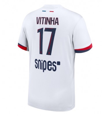 Paris Saint-Germain Vitinha #17 Bortatröja 2025-26 Kortärmad